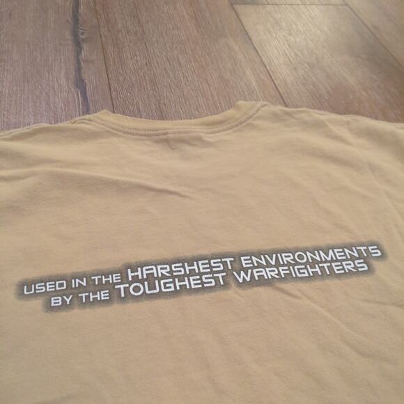 VTG Drash The Warfighter Choice Adult XL Shirt Army Military Black Op Desert Gun - Picture 8 of 8